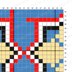 C2C Mosaic Seville Tilework Square Floor Cushion CROCHET PATTERN