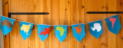 Continents Bunting
