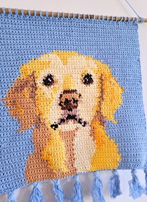 Golden Retriever Wall Hanging