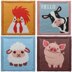 Farm animals Knit Pattern Set