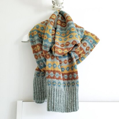 SOOMAA Fair Isle Scarf