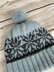 Nordic Snowflake Hat