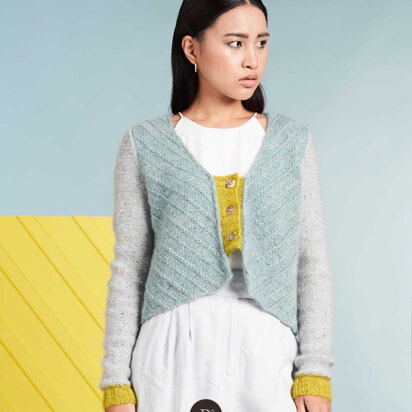 Reflect Vest in Rowan Felted Tweed & Kidsilk Haze - ZB301-00002-ENPFR - Downloadable PDF