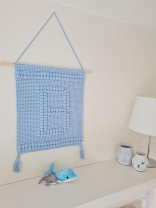 Letter B Wallhanging