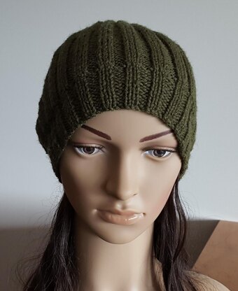 Everly - firm or slouchy rib beanie