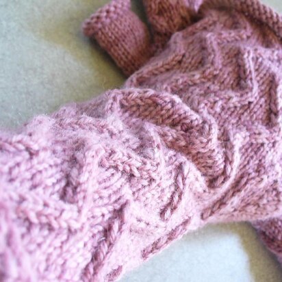 Grisham mitts - knitting pattern
