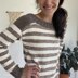 Sock Monkey Stripes Pullover