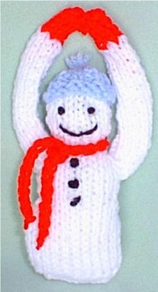 Hanging Snowman Ornament