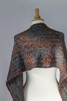Lindisfarne shawl