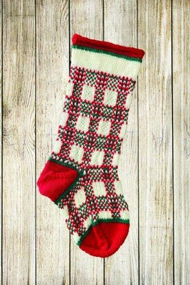 Tartan Plaid Christmas Stocking