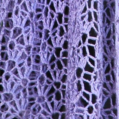 506 Crocus Lace Stole - Scarf Crochet Pattern for Women in Valley Yarns 2/10 Merino Tencel