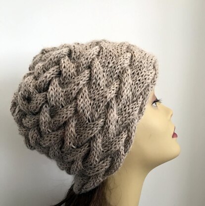 Portia Puffy Cables Hat