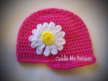 Daisy Newsboy Beanie