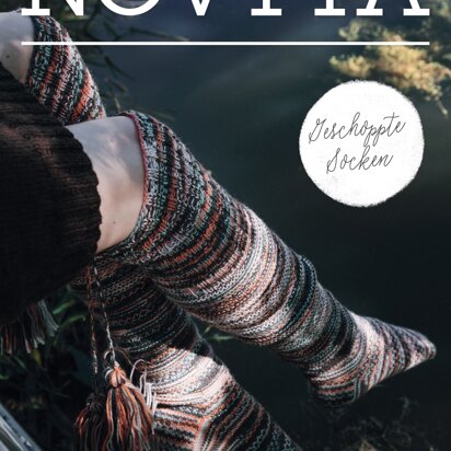 Geschoppte Nalle Taika Socken in Novita - Downloadable PDF