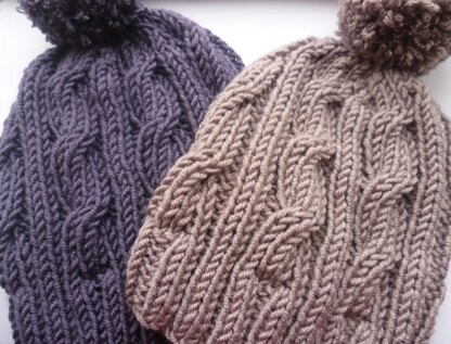 Tor Ribbed Cable Hat