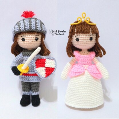 Princess And Knight Dress Up Doll