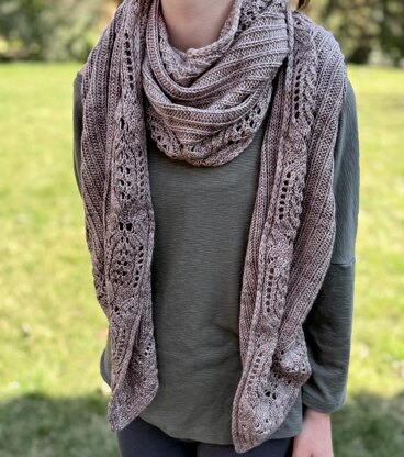 Roselight Lace Shawl