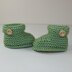 Toddler Simple Chunky One Button Ankle Boots