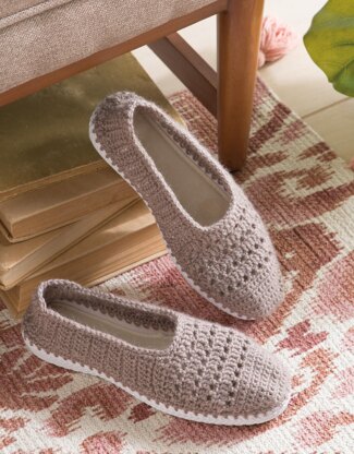 Leisure Arts Crochet Shoes eBook