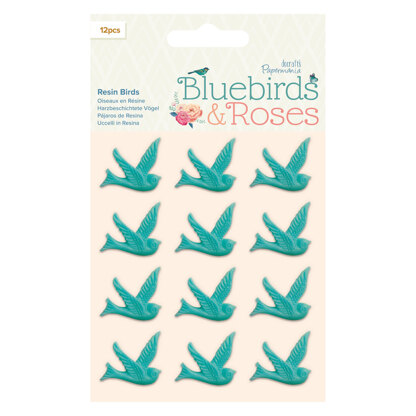 West Designs Bluebirds & Roses Bundle Pack