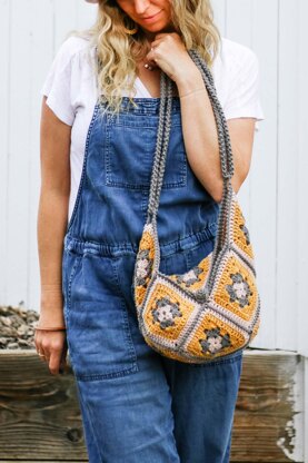 Halcyon Granny Square Bag