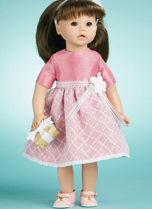 McCall's Doll Clothes For 18 (46cm) Doll M6137 - Paper Pattern Size One Size Only