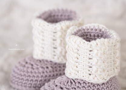 Apricity Cable Baby Booties