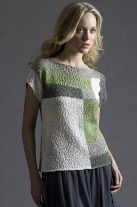 Postcards Tee in Tahki Yarns Ripple