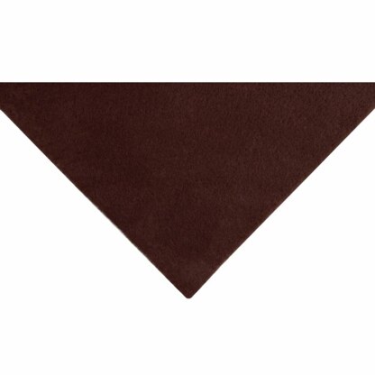 Trimits Acrylic Felt Roll 1m x 45cm  - Brown