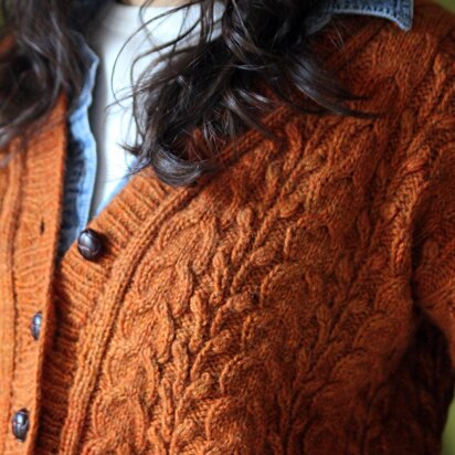 Smoked Orange Cardigan