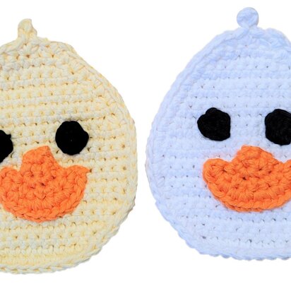 Smiling Duck Potholder