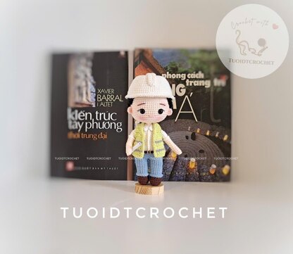 Engineer doll