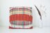 Pheasant tartan cushion