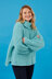 Cuddle Sweater - Free Jumper Knitting Pattern for Women in Paintbox Yarns 100% Wool Chunky Superwash by Paintbox Yarns