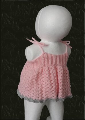Crochet Pattern for the Baby Top -customizable to any size