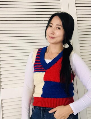 Mod Squares Vest