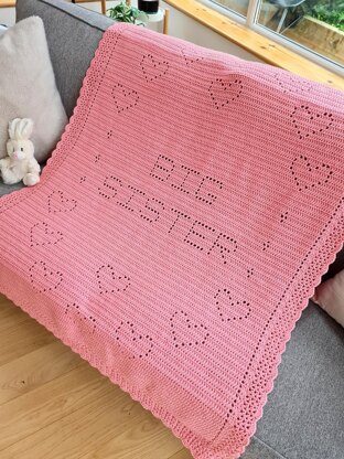 Big Sister Filet Blanket