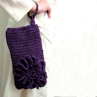 Large Crochet Bracelet Clutch