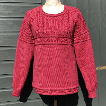 "Helmsdale" Gansey Style Sweater