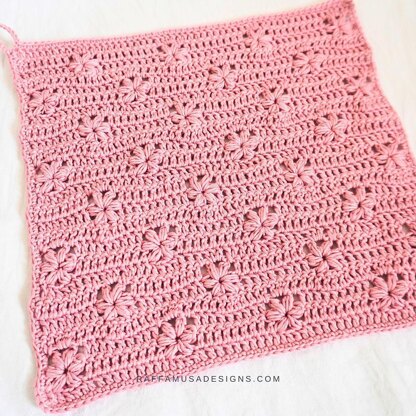 Flower Field Washcloth