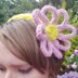 Daisy Head Band Knitting Pattern