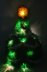 Light Up Topsy Turvy Christmas Tree & Angel