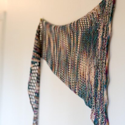 Coastal Sunset Celebration Shawl