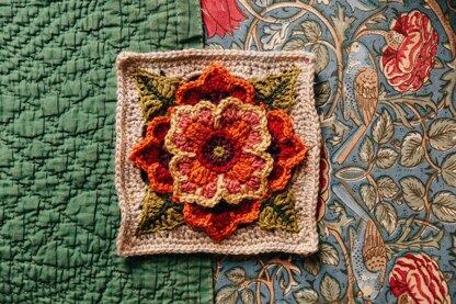 UK Tudor Rose Motif - Spirit of Flora Collection