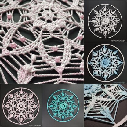 Mandala 'Starlight' crochet pattern