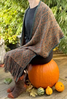 Pumpkin Vines Shawl