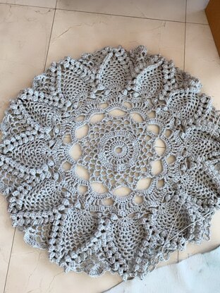 Crochet rug