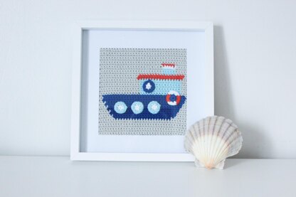 Tugboat Framed Picture