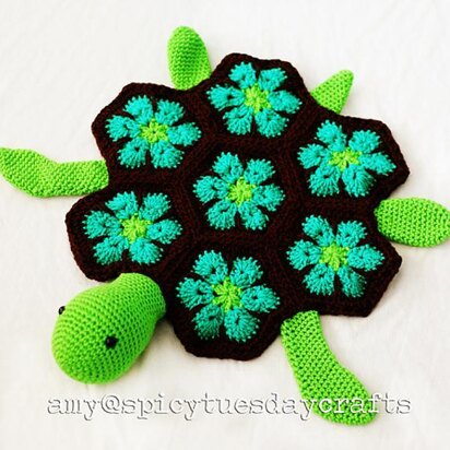 African Sea Turtle Blanket Buddy