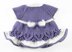 Molly knitted doll with teddy bear 19018